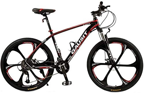 Mountainbike : Generic Cityrder Mountainbikes 24 Geschwindigkeits-mnnliche und weibliche Kursteilnehmer-Erwachsen-Radfahrenmountainbike-Stadt-Straen-Fahrrad (Farbe: Rot) - Rot