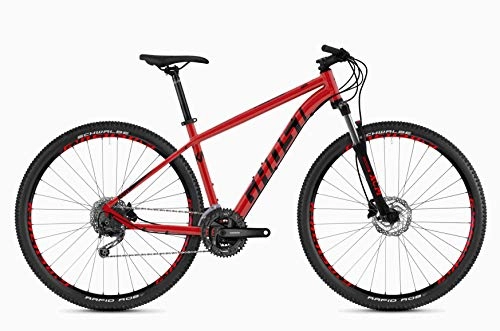 Mountainbike : Ghost Kato 4.9 AL U 29R Mountain Bike 2020 (S / 42cm, Riot Red / Night Black)
