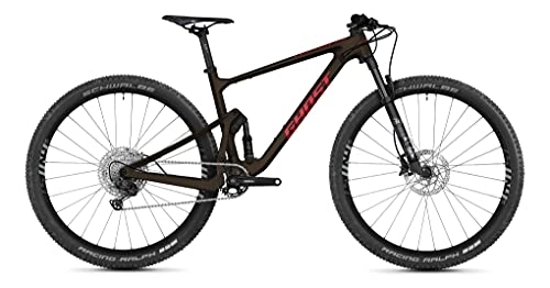 Mountainbike : Ghost Lector FS SF LC U Essential 29R Fullsuspension Mountain Bike 2021 (M / 46.5cm, Chocolate / Riot Red)