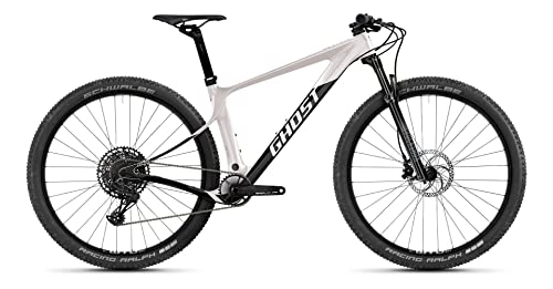 Mountainbike : Ghost Lector SF LC 29R Mountain Bike 2022 (S / 41cm, Light Grey / Black - Glossy / Matt)