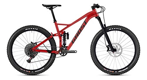 Mountainbike : Ghost Slamr 8.7 AL U 27.5R Fullsuspension Mountain Bike 2020 (L / 46cm, Riot Red / Jet Black)