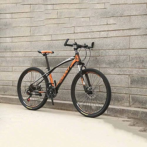 Mountainbike : giyiohok Mountainbike Rennrad Hard Tail Bike 26 / 24 Zoll 21 Speed ​​Bike Erwachsene Student Variable Speed ​​Bike-26 Zoll_Orange
