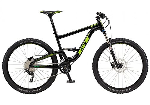 Mountainbike : GT 725106M1002 - Fahrrad, Farbe Schwarz, Größe S