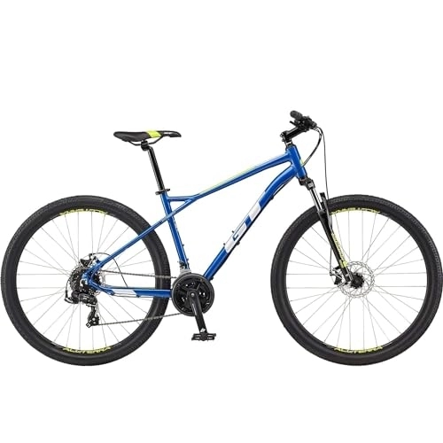 Mountainbike : GT Aggressor Sport 27, 5 Zoll Mountainbike Hardtail MTB Fahrrad 650B Mountain Bike (blau, 38)