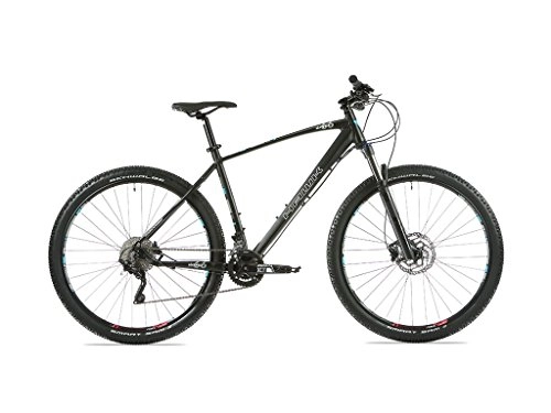 Mountainbike : HAWK SIXTYSIX 29" Mountainbike, MTB, 20 Gang Schaltung und Shimano Scheibenbremsen BR-M315 Disc Hydr, schwarz, M