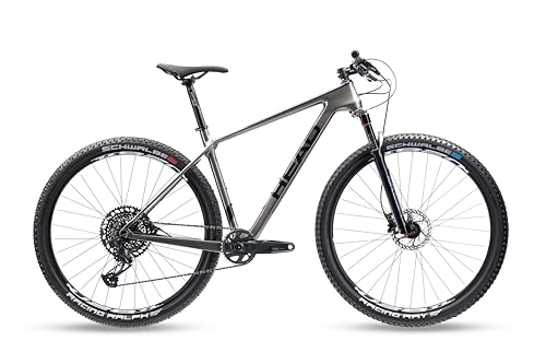 Mountainbike : HEAD Unisex – Erwachsene Trenton 3.0 Mountainbike, grau metallic / schwarz, 53