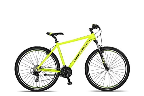 Mountainbike : Hoopfietsen 27, 5 Zoll Mountainbike Umit Mirage Federgabel Aluminium Lime 46 cm Rahmengröße
