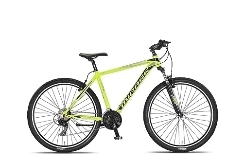 Mountainbike : Hoopfietsen 29 Zoll Mountainbike Umit Mirage Federgabel Aluminium Lime 50 cm Rahmengröße