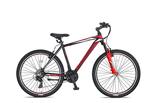 Mountainbike : Hoopfietsen 29 Zoll Mountainbike Umit Mirage Federgabel Aluminium Schwarz-Rot 52 cm Rahmengröße
