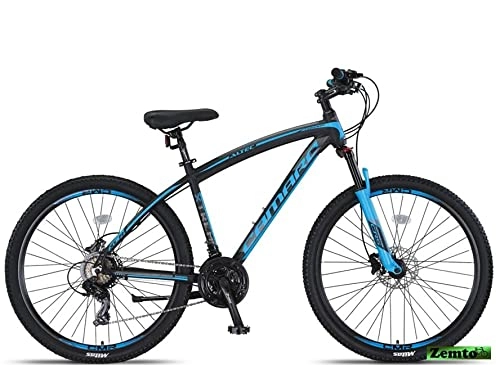 Mountainbike : Hooptec MTB Bike 27, 5 Zoll, Camaro, Hydr. Bremsen, schwarz-blau