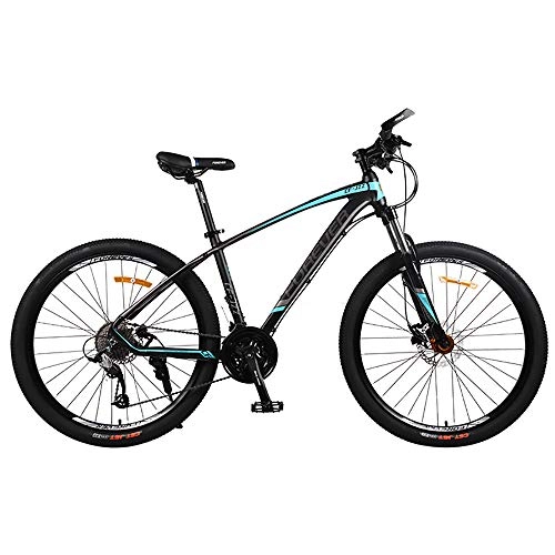 Mountainbike : Huaatiear 26 Inch Mountain Bike 30 Speed Suitable from 160-180Cm for Men Women Fork Suspension with Front and Rear Disc Brake, Grau