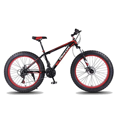 Mountainbike : JLRTY Mountainbike 26" Mountainbikes 24 Geschwindigkeiten for Erwachsene Teens Bike Leichte Aluminium Rahmen Scheibenbremse Vorderachsfederung (Color : C)