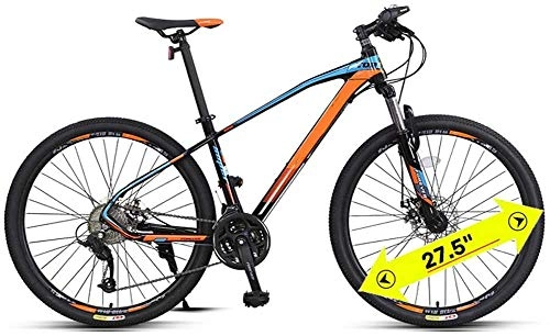 Mountainbike : KEMANDUO 27, 5 inches VTT, VTT Aluminium vollgefederte Mountainbike 27-Gang-Fahrrad, Berg Fahrradscheibenbrems Bis