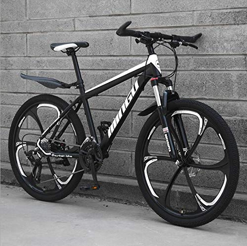 Mountainbike : KEMANDUO BTX, schwarz sechs Doppel Schneidrad Scheibenbremse Starrrahmen Fahrrads und die Sitzverstellung, VTT Geschwindigkeit 26 Zoll 21 / 24 / 27 / 30, 24 Speed