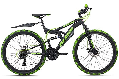Mountainbike : KS Cycling Mountainbike Fully 26'' Bliss Pro schwarz-grün RH 46 cm