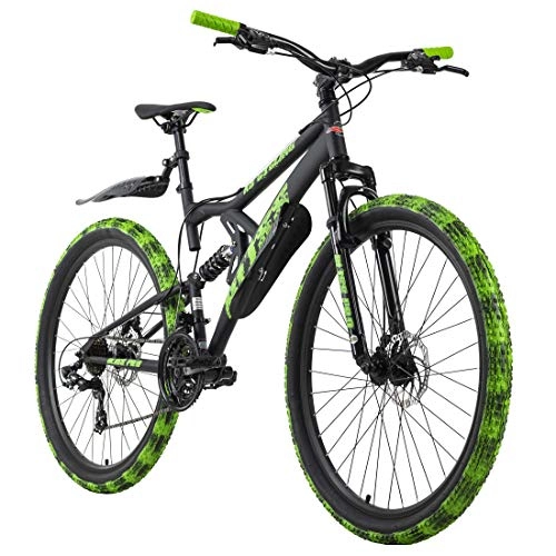 Mountainbike : KS Cycling Mountainbike Fully 27, 5'' Bliss Pro schwarz-grün RH 46 cm