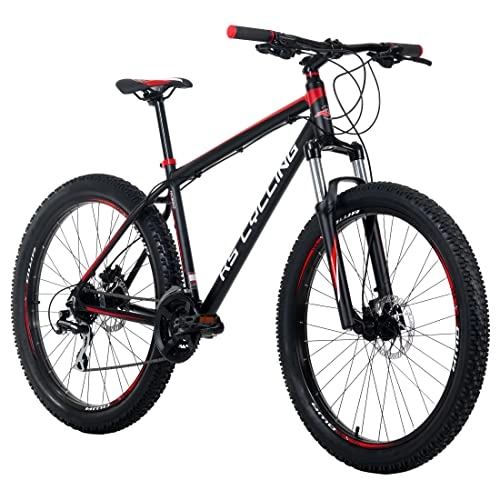 Mountainbike : KS Cycling Mountainbike Hardtail 27, 5" Plus Xceed schwarz-rot RH 50 cm