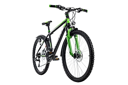 Mountainbike : KS Cycling Mountainbike Hardtail ATB 26'' Xtinct schwarz-grün RH 42 cm