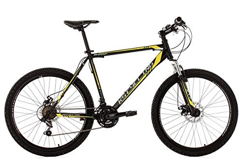 Mountainbike : KS Cycling Mountainbike Hardtail MTB 26'' Sharp schwarz-gelb RH 51 cm