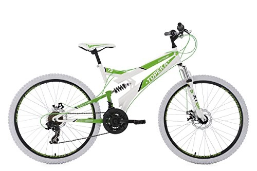 Mountainbike : KS Cycling Mountainbike MTB Fully 26'' Topeka weiß-grün RH 44 cm