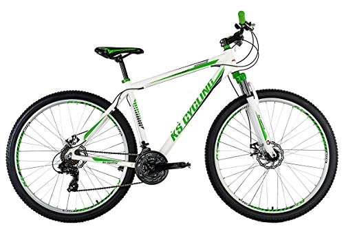 Mountainbike : KS Cycling Mountainbike MTB Hardtail 29'' Compound weiß-grün RH 51 cm