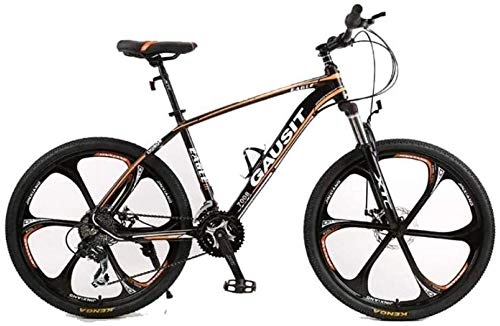 Mountainbike : LAZNG Mountain Bike Unisex Hardtail Mountainbike 24 / 27 / 30 Beschleunigt 26inch 6-Speichen-Rder Aluminium-Rahmen-Fahrrad-Stadt-Pendler-Fahrrad ideal for die Strae oder Schmutz Trail Touring