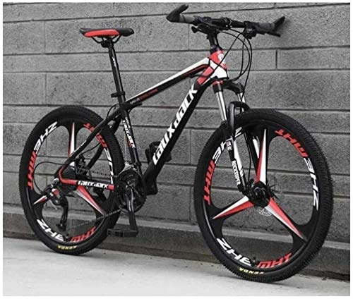 Mountainbike : LBWT 26-Zoll-Mountainbike, klappendes Fahrrad, einstückiges Rad, EIN integriertes Rad, Doppelscheiben mit hoher Kohlenstoffstahl, Geschenke (Color : D, Size : 24 Speed)