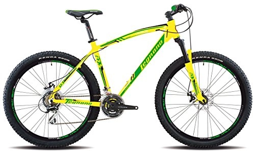 Mountainbike : Legnano Fahrrad 625 Lavaredo 27, 5 "Disco 21 V Gr. 41 Gelb Gedämpfte (MTB) / Bicycle 625 Lavaredo 27, 5 Disc 21S Size 41 Yellow (MTB Front Suspension)