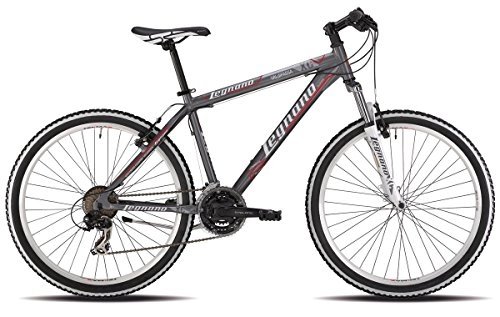 Mountainbike : Legnano Fahrrad 640 valdifassa 26 "DISK 21 V Größe 50 Schwarz Gedämpfte (MTB) / Bicycle 640 valdifassa 26 Disc 21S Size 50 Black (MTB Front Suspension)