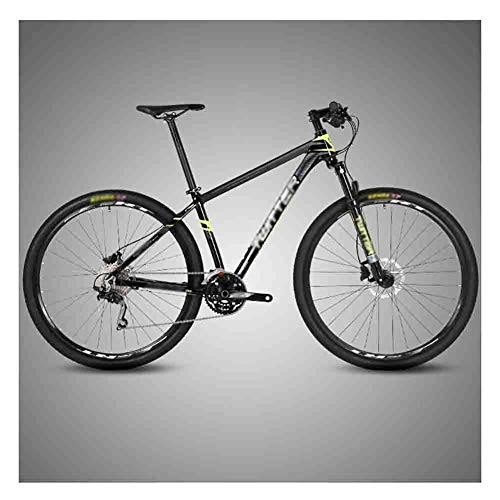 Mountainbike : LILIS Mountainbike Fahrrad MTB Erwachsene Straßen-Fahrräder Mountainbike for Männer und Frauen Doppelscheibenbremse Carbon Rahmen (Color : C, Size : 29 * 17IN)