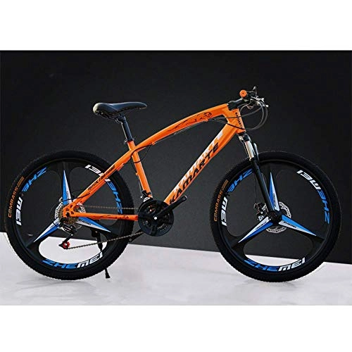 Mountainbike : Llpeng 26-Zoll-21 / 24 / 27 Geschwindigkeit Erwachsener Mountainbike, Radfahren Variable Speed ​​Fahrrad, Studenten Geschenk Fahrrad, Unisex (Color : 4, Size : 24)