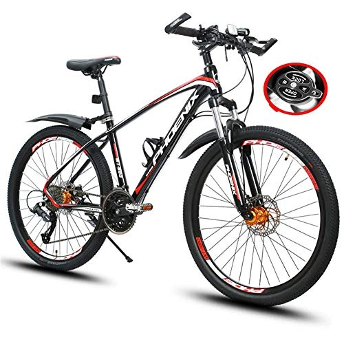 Mountainbike : LXDDP Mountainbike, 26 '' Aluminiumrahmen Fahrradgabelaufhängung Fahrrad mit Variabler Geschwindigkeit. Räder Doppelscheibenbremsen Radfahren, Rennsport Outdoor Radfahren
