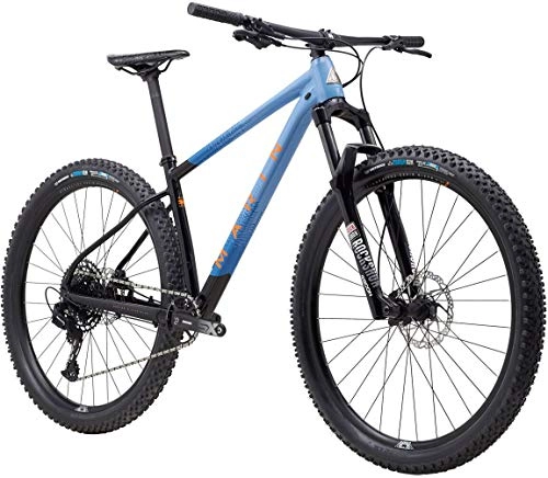 Mountainbike : Marin Nail Trail 6 27.5" Gloss Black / Bright Blue / Cyan / Black Rahmenhhe M | 43, 1cm 2020 MTB Hardtail