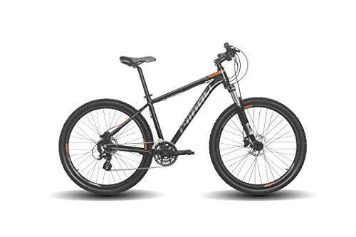 Mountainbike : Minali R1, Erwachsene, Unisex, Orange / Grau / Schwarz, Größe M