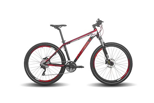 Mountainbike : Minali X1, Erwachsene Unisex, Rot / Weiß / Schwarz, M