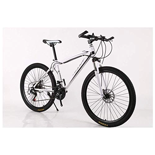 Mountainbike : Mnjin Outdoor-Sport Mountainbikes Fahrräder 21-30 Geschwindigkeiten Shimano High-Carbon Stahlrahmen Doppelscheibenbremse