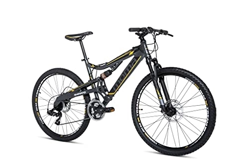 Mountainbike : Moma Bikes EQX5.0 27, 5” Fahrrad , Aluminium, SHIMANO 24 Gänge , Scheiben Bremsen, Vollfederung