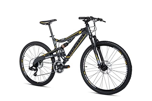 Mountainbike : Moma Bikes Unisex-Adult Equinox 27.5-5.0-M-L BIEQX527G18, GRAU, Normal