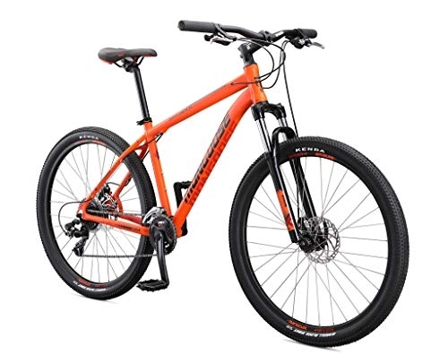 Mountainbike : Mongoose Herren Switchback Sport Mountainbike Bike, Orange, Medium Frame