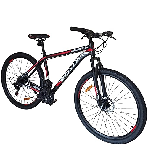 Mountainbike : Mountainbike EX-6 29 Zoll Fahrrad MTB Trekkingrad Fitness Bike MTB Gabelfederung Scheibenbremsen