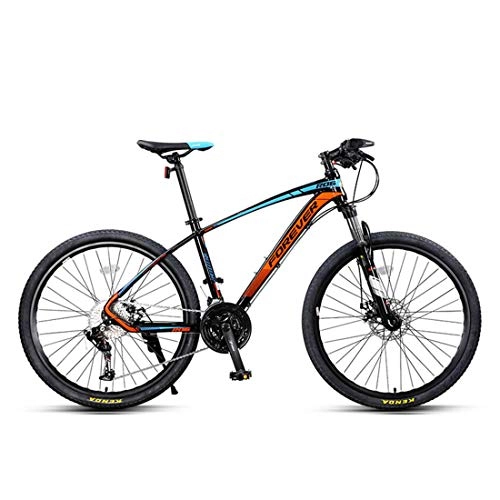 Mountainbike : Mountainbike mit Aluminiumrahmen, 33 Geschwindigkeiten, 66 cm L blau