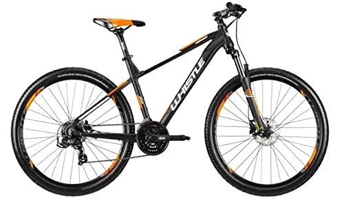 Mountainbike : Mountainbike Whistle Modell 2021 MIWOK 2165 27.5" Größe S Farbe schwarz / orange