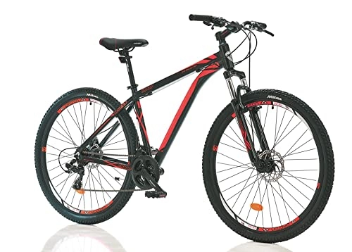 Mountainbike : Mountainbike X-7 Hardtail Fahrrad Shimano Schaltung MTB Trekkingrad Fitness Bike Gabelfederung Scheibenbremsen (29 Zoll Reifen)