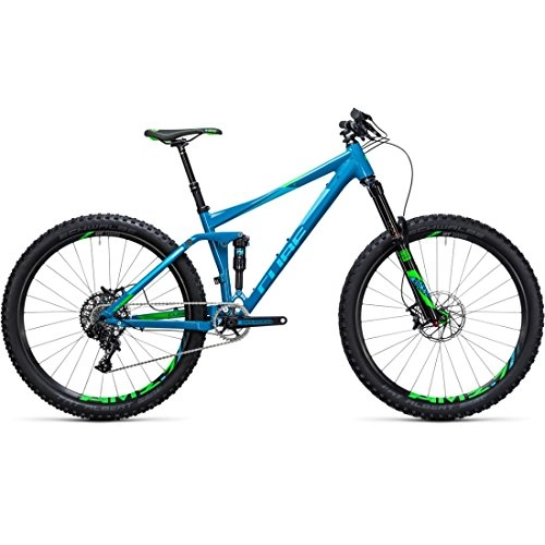 Mountainbike : MTB CUBE Stereo 140 HPA SL 27, 5 blue' N 'Green 2017 – 18 "