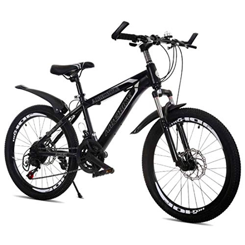 Mountainbike : MUYU Fahrräder 24-Gang-Rennradräder Rennrad Doppelscheibenbremsenfahrräder, Black, 26inches