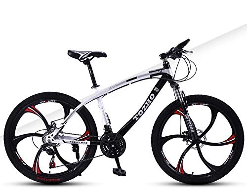 Mountainbike : N / AO Rennrad 21-Gang-Mountainbike 26-Zoll-Trailbike High-Carbon-Rahmen Einfacher Stil Sechsschneider-Rad-schwarz