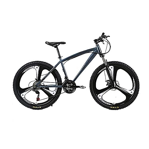 Mountainbike : N&I Adult Mountain Bikes 26In Carbon Steel Mountain Bike 21 Speed Bicycle Full Suspension MTB - ?Gears Dual Disc Brakes Mountain Bicycle - Adult Mountain Bikes for Tall People
