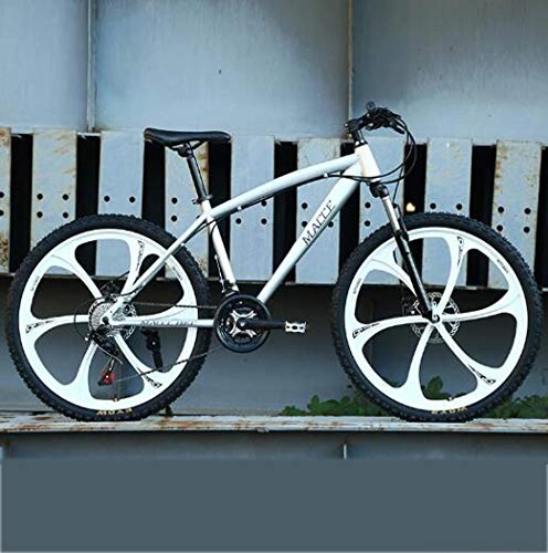Mountainbike : NANXCYR 26 Zoll Mountainbikes Fahrräder, High-Carbon Stahl Hardtail Mountainbike, Berg Fahrrad mit Federung vorne Verstellbarer Sitz für Herren und Damen, D, 24speed
