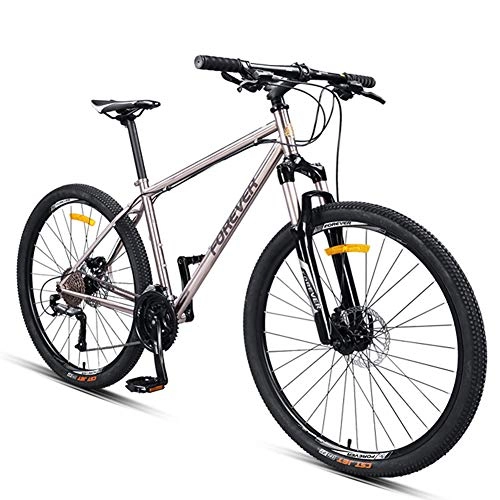 Mountainbike : NENGGE Erwachsenen Mountainbike, 27.5 Zoll Stahl Rahmen Hardtail MTB, Fahrrad mit Scheibenbremsen, MTB Fahrrad für Herren und Damen, 30 Speed