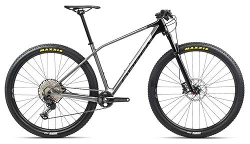 Mountainbike : ORBEA Alma M30 29R Mountain Bike (L / 48.3cm, Anthracite Glitter / Black (Gloss))